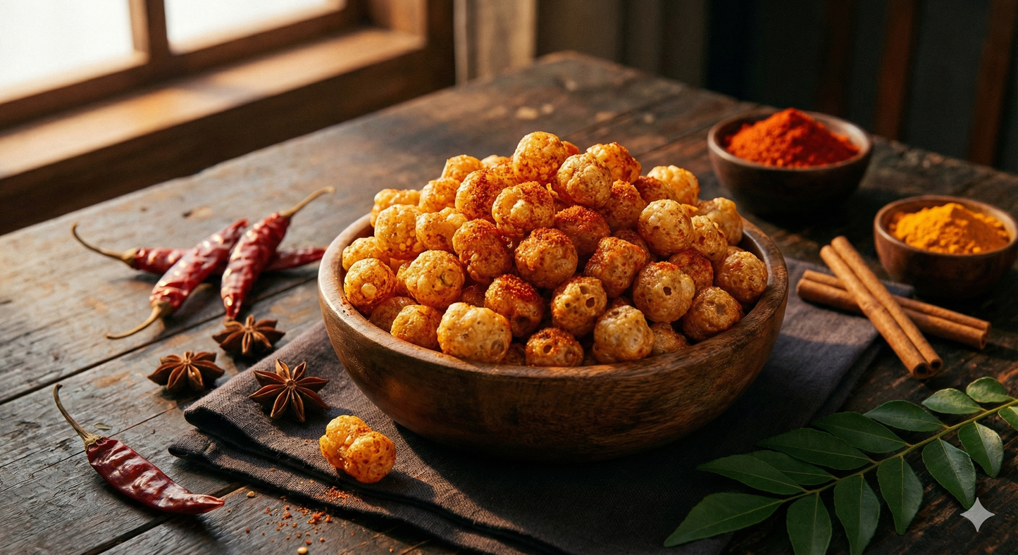 Fiber Boost Keto - Spicy Masala Crunch Snack