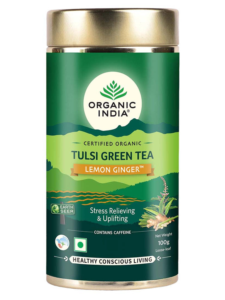 Tulsi Green Tea Lemon Ginger