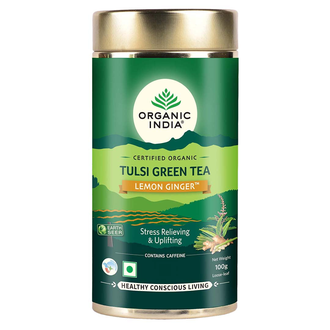 Tulsi Green Tea Lemon Ginger