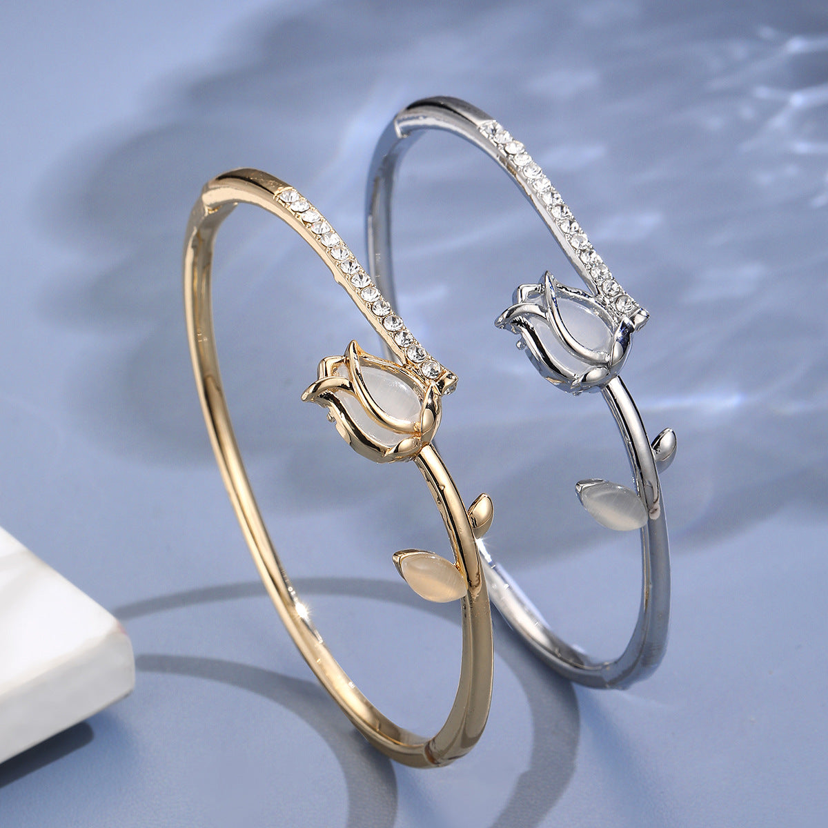 Graceful Opal Tulip Bracelet