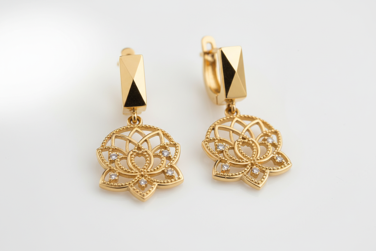 golden earrings