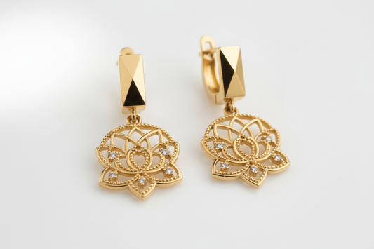 golden earrings