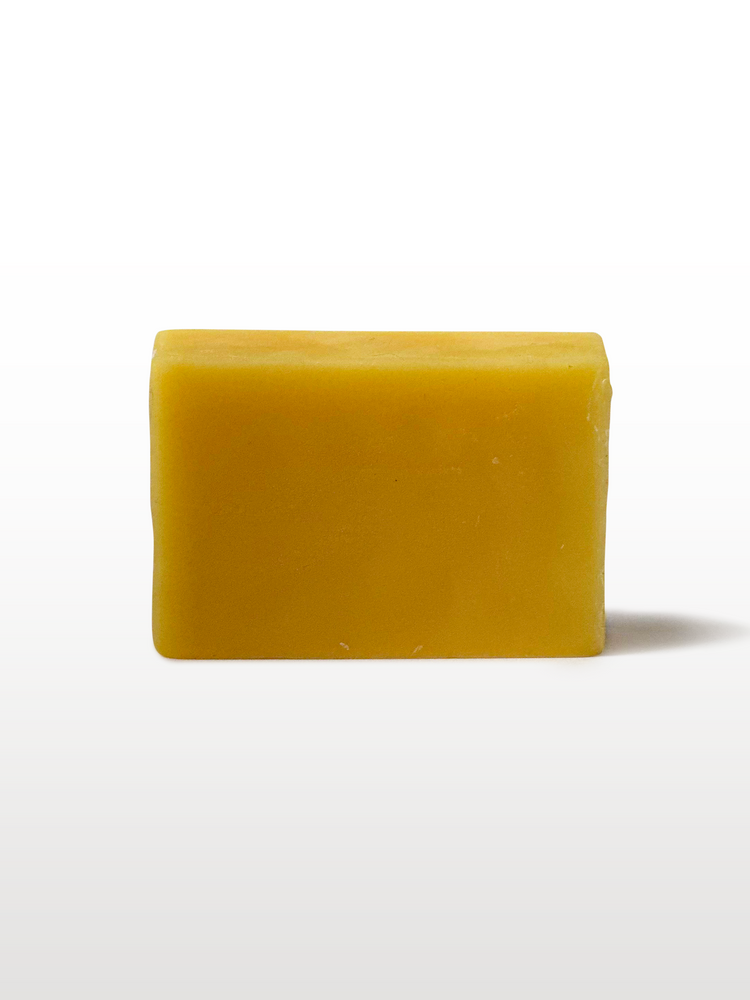 A bar of golden yellow wax