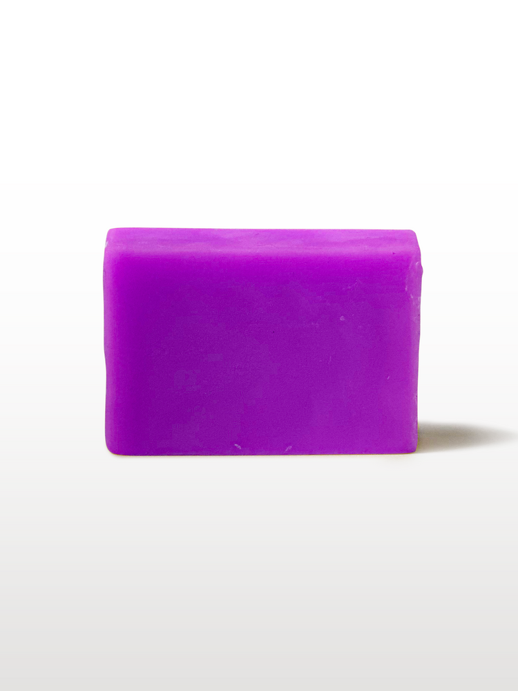 A bar of purple wax