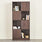 Furniture Cello Novelty Compact Plastic 2 Door Cupboard with Shelf(White and Gre