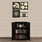 Furniture Amazon Brand - Solimo Medusa Engineered Wood wardrobe wenge finish ,3 Doors