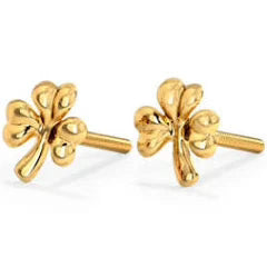 Gold errings