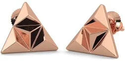Rose gold errings