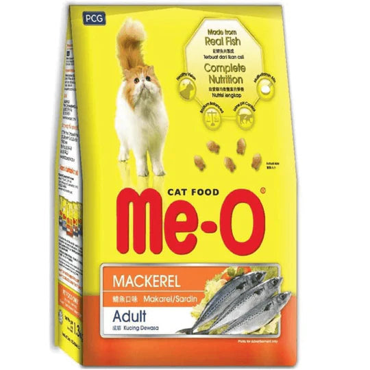 Me-o mackerel adult dry cat food