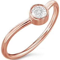Rose gold  ring