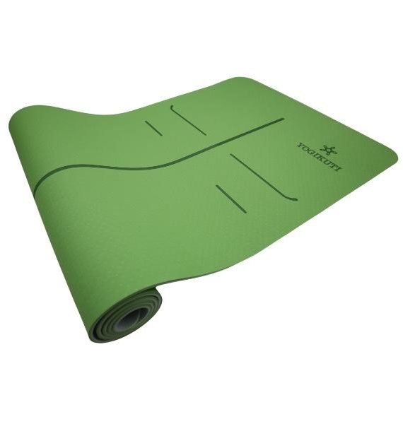 Tpe mat green yoga