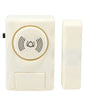 Apartmentlus plastic wireless door security burglar alarm with magnetic sensor (white cream, 1.00)