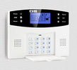 Ibell gsm home security alarm system with 2 door sensors, 1 motion sensor, 2 remote & 1 wired siren (white)