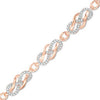 Whimsy Helix Dimond  Bracelet