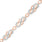 Whimsy Helix Dimond  Bracelet