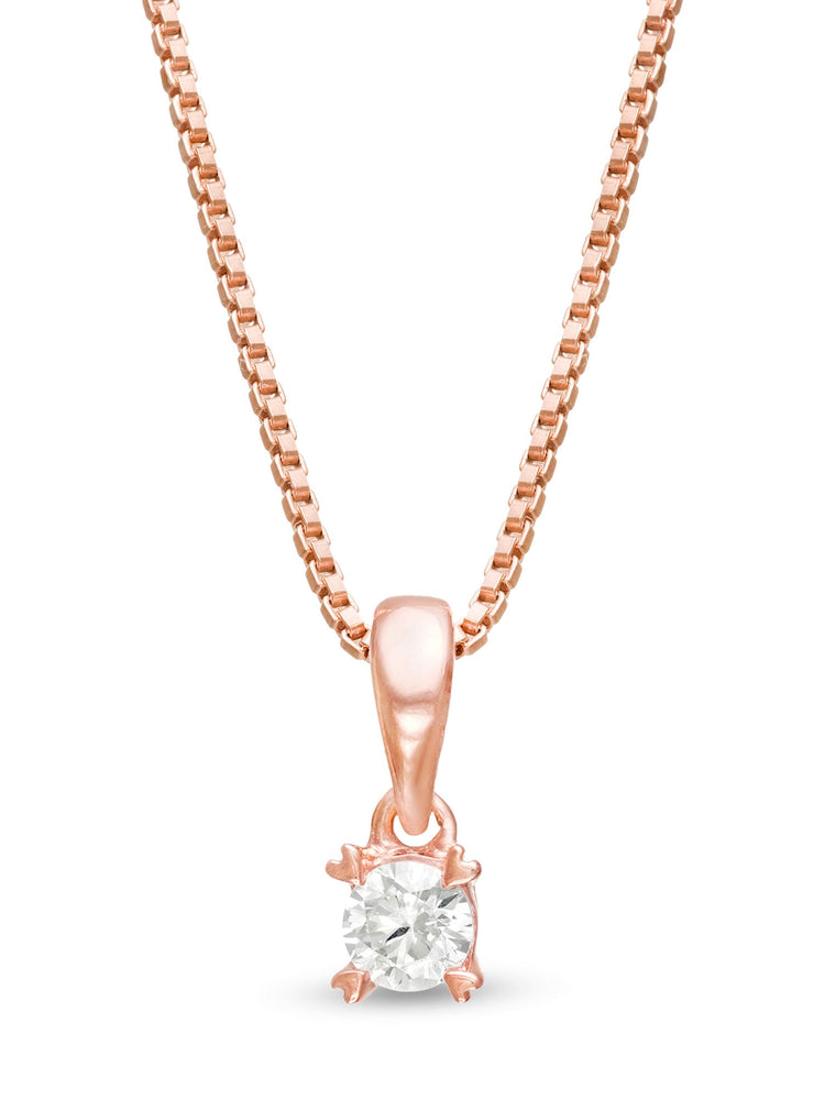 Gemini Zodiac Gold Pendant necklace