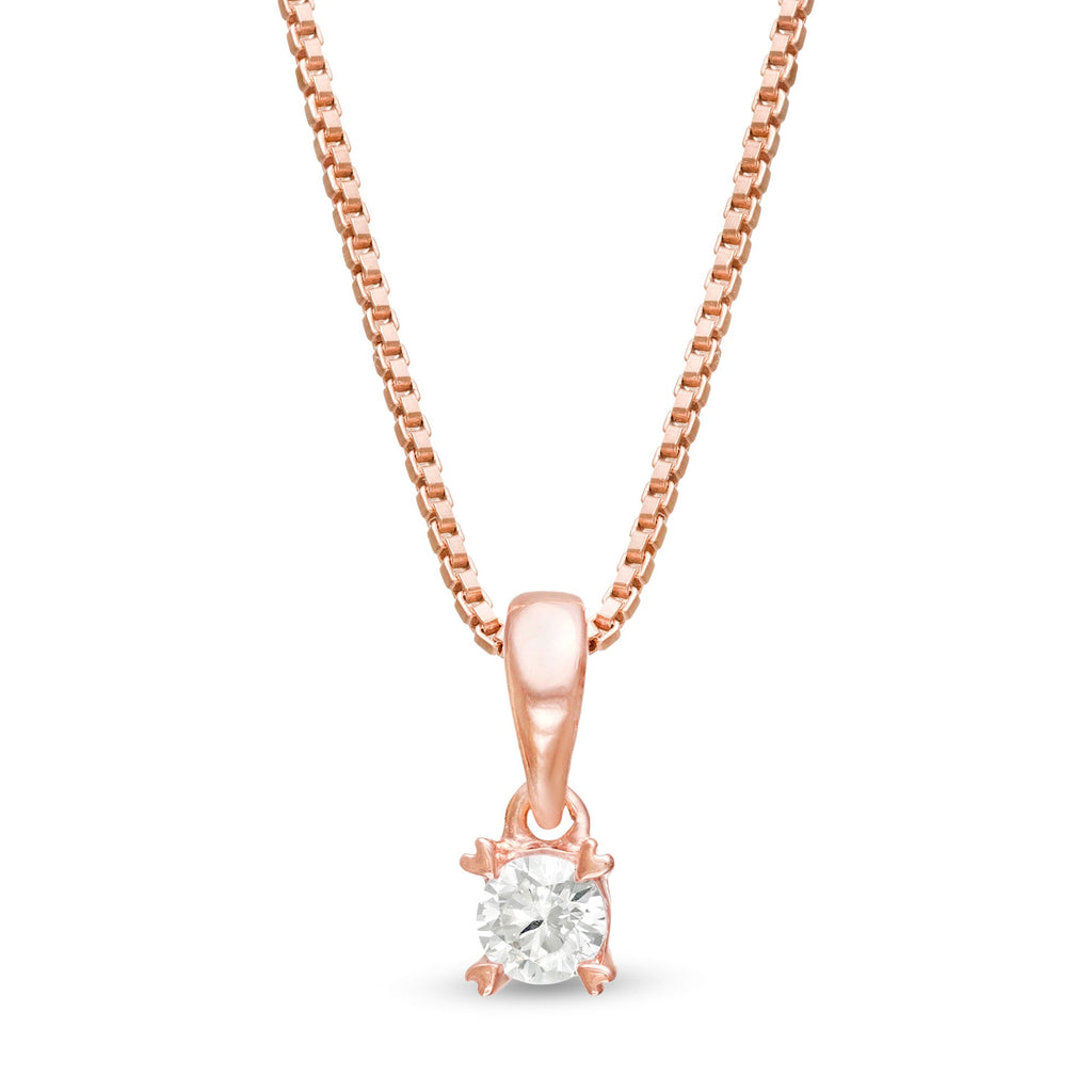 Gemini Zodiac Gold Pendant necklace