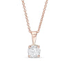 Artsy mesh diamond necklace