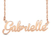 Gemini Zodiac Rose Pendant necklace
