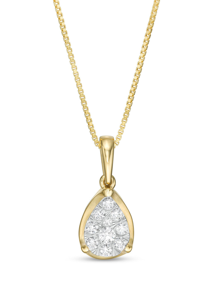 Tear Drop Shape necklace