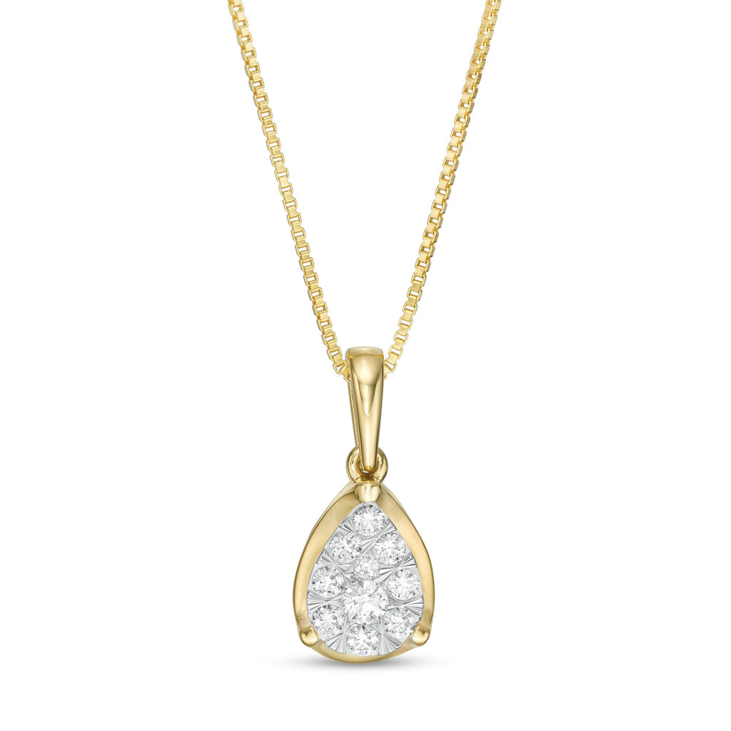 Tear Drop Shape necklace
