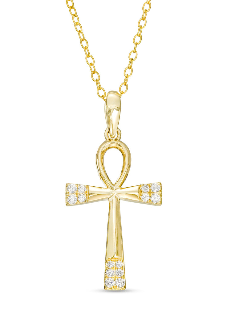 Gemini Zodiac Gold Pendant necklace