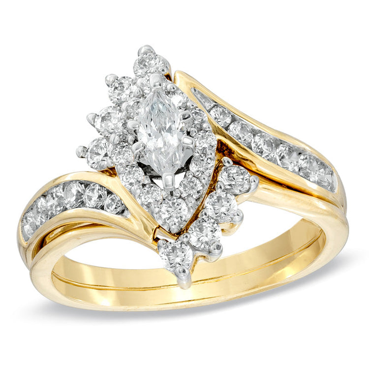 Golden Tiny Flower Ring