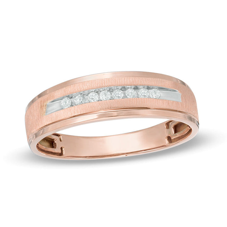Anushka sharma rose gold solitaire spin ring