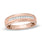 Anushka sharma rose gold solitaire spin ring