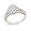 Silver infinity heart ring