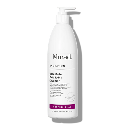 AHA/BHA exfoliating cleanser professional size